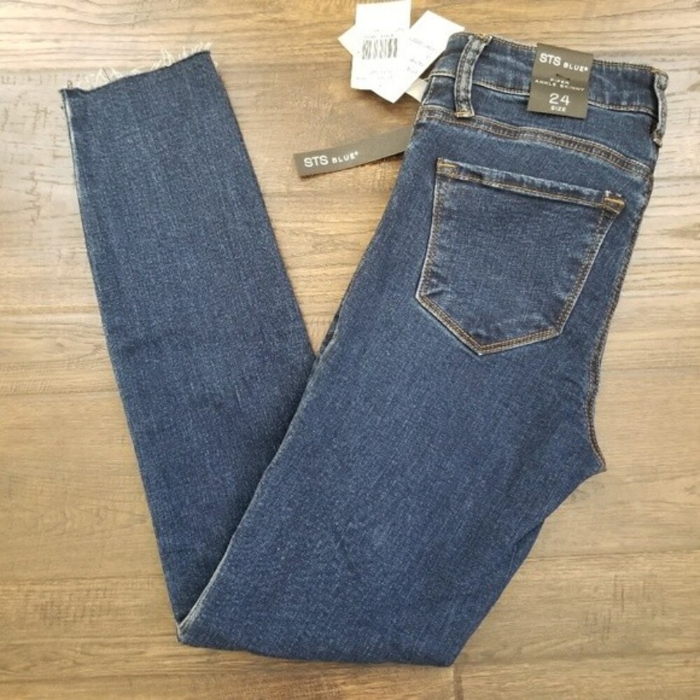 STS Blue Piper Ankle Skinny Jeans Size 24